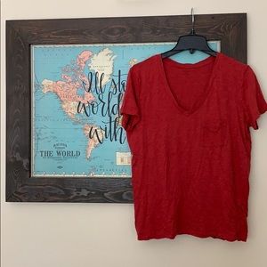 Madewell Red T-shirt